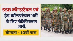 SSB Constable Recruitment 2026
